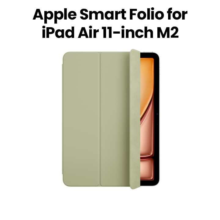 純正同等品 11インチiPad Air（M2）用Smart Folio -セージ iPad Air