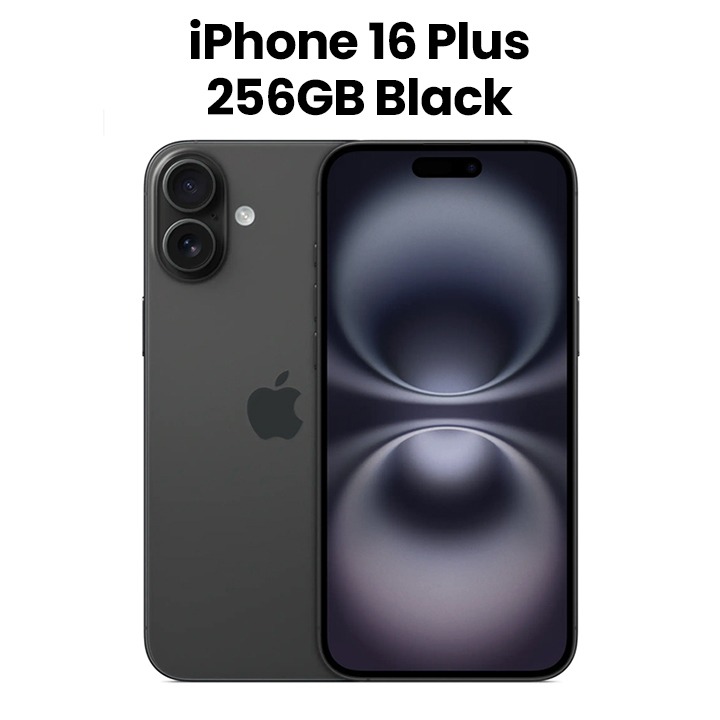 Buy Apple iPhone 16 Plus 256GB Smartphone - Black | MXVG3AE