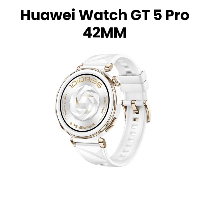 HUAWEI WATCH GT 5 Pro 42mm ホワイト Amazon.com: HUAWEI Watch GT 5 Pro 42 mm Smartwatch, Sharp
