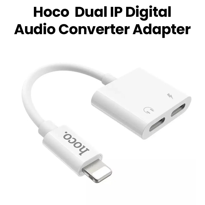 Buy HOCO Dual IP Digital Audio Converter White DUP04 Online in