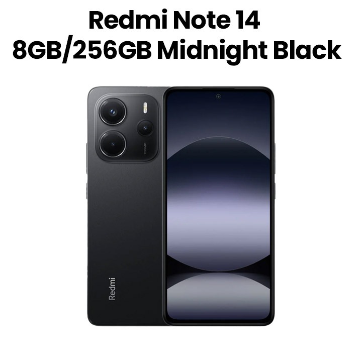 Redmi Note 14 Midnight Black 6GB/128GB スマートフォン本体 Redmi