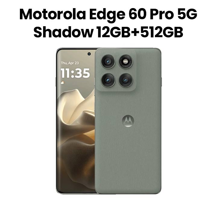 Buy Motorola Edge 60 Pro 5G 12GB+512GB Smartphone | Shadow