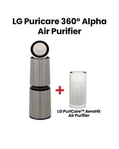 LG Puricare 360° Alpha Air Purifier with Allergy Care & Pet Mode | AS10GDBY0