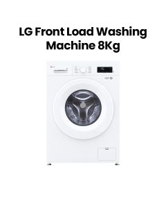 LG 8 kg Front Load Washing Machine – Hygiene Steam | White | F2Y1TYP3W