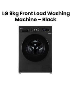 LG 9kg Front Load Washing Machine – Black | LVF0900PBGB