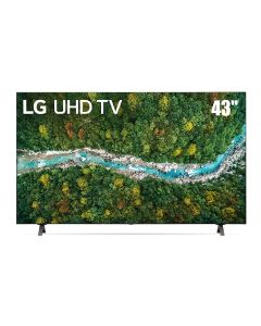 LG 43UP7750PVB UHD 43 Inch UP77 Series Cinema Screen Design 4K Active HDR webOS Smart with ThinQ AI