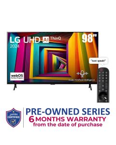 LG 98-Inch UHD 4K Smart TV - Black | 98UT90006LA