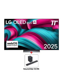 LG 77" OLED 4K Smart TV - Black | OLED77C56LA