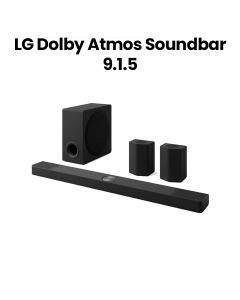 LG 9.1.5 Channel Dolby Atmos Soundbar – Black | S95AR