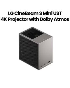 LG CineBeam S Mini UST 4K Projector | White | PU615U