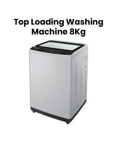 Oscar Top Loading Washing Machine, 8Kg, Gray | OTL85G