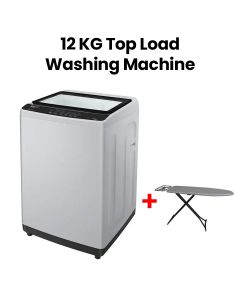 Oscar Top Loading Washing Machine, 12Kg, Gray | OTL125G