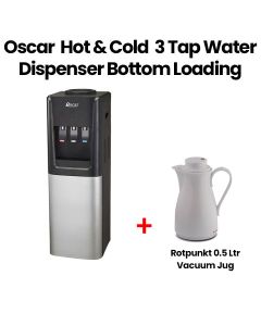 Oscar Hot & Cold Water Dispenser - 3 Tap, Bottom Loading| OWD3TB