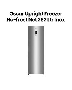 Oscar Upright Freezer No-Frost Net | 282 Liters | Inox | OUF300NFINOX