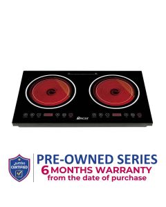 Oscar Double Burner Infrared Cooker | OIRC 2218 TC