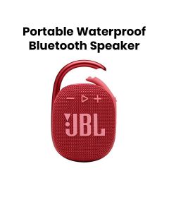JBL CLIP 4 Ultra-Portable Waterproof Bluetooth Speaker - Red