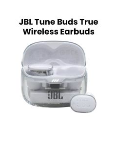 JBL Tune Buds | True Wireless Noise Cancelling Earbuds - White Ghost Edition