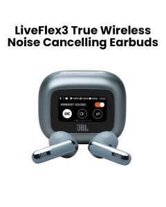 JBL Liveflex 3 True Wireless Noise Cancelling Open-Stick Earbuds - Blue | LIVEFLEX3