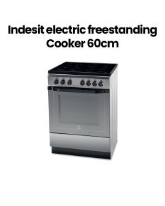 Indesit 60X60 Vetro Ceramic Stainless Steel Cooking Range | I6VV2A(X)/EX 