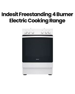 Indesit 60cm Free Standing Electric Cooker - Silver (IS67E4KHX/MEA)
