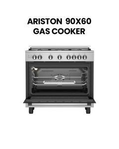 Ariston 90x60 Single Cavity Gas Cooking Range | ARR9 GGF 23129 XME