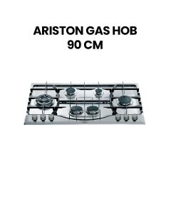 Ariston 90cm Gas Hob - Stainless Steel | PHN 962 TS/IX/A