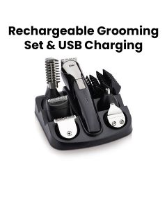 Mr. Light 12 in 1 Rechargeable Grooming Set with USB Charging | MR 6020