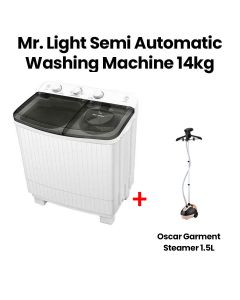 Mr. Light Semi Automatic Washing Machine 14kg | MR SW140