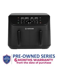 Nutricook 8.5L Air Fryer Duo 2 Non Vision | NC-AFD185
