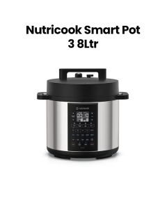 Nutricook Smart Pot 3 8L Electric Pressure Cooker | Stainless Steel | NC-SP330