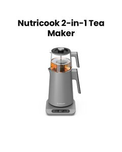 Nutricook 2-in-1 Tea Maker & Kettle | Gray | NC-KTM330G