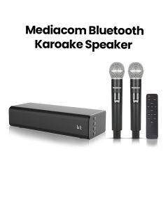 Mediacom Bluetooth Karaoke Speaker with 2 Wireless Mics | MCI SK22