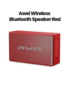Awei Mini Portable Outdoor Wireless Bluetooth Speaker - Red | Y665