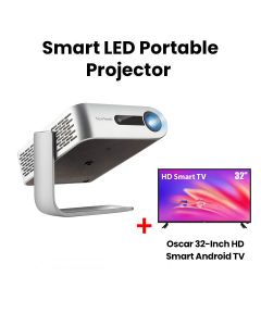 ViewSonic M1+ G2 Smart LED Portable Projector with Harman Kardon® Speakers