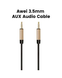 Awei 3.5mm AUX Cable Assorted Colors | AUX-001