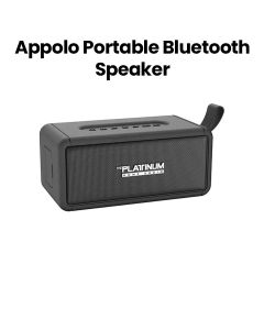 Platinum Karaoke Appolo Portable Bluetooth Speaker | Black | PTHM510