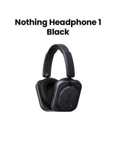 Nothing Headphone (1) Hybrid Active Noise Cancelling Headphones | Black | A11300003