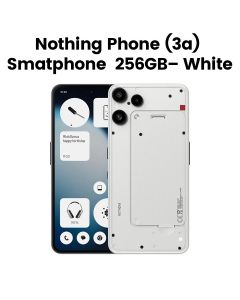Nothing Phone (3a) Lite 8GB RAM 256GB Storage – White | A10400254