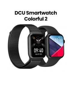 DCU Tecnologic Colorful 2 Smartwatch – Black / Metal |34157042