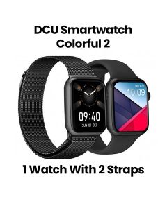 DCU Tecnologic Colorful 2 Smartwatch – Black / Metal |34157042