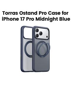 Torras Ostand Pro Series Mobile Case for iPhone 17 Pro - Midnight Blue | X00FX2588