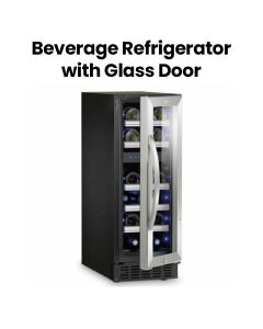 Dometic MaCave Beverage Refrigerator with Glass Door, 17 bottles | S17G