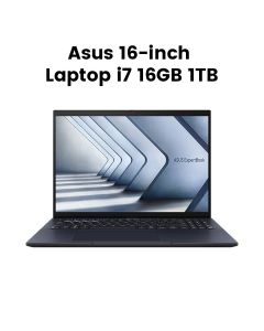 Asus Laptop 16Wi7-1355U 16GB/1TB DOS – Black | B3604CVF-Q90619