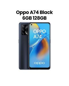 Oppo A74 6GB+128GB Smartphone | Prism Black | CPH2219