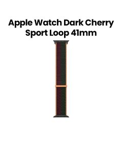 Apple 41mm Dark Cherry/Forest Green Sport Loop - Regular(ML2R3ZM/A)