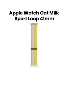 Apple 41mm Oat Milk/Lemon Zest Sport Loop(MN5L3ZM/A)