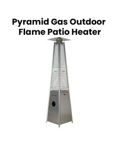 Zenan Pyramid Gas Outdoor Flame Patio Heater | ZFH-PH08ASS