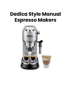 DeLonghi Dedica Style Pump Espresso Machine - Silver | EC685.M