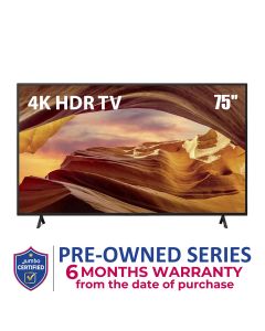 Sony Bravia 75-Inch 4K HDR TV – Black |KD-75X78AL