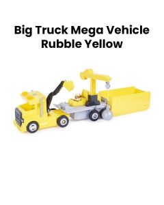 Paw Patrol Big Truck Mega Vehicle Rubble Yellow | PAW6064242 